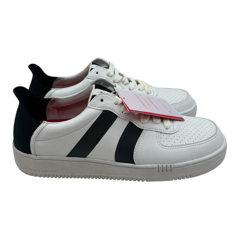 Redvanly Contender Golf‎ Shoes Mens Sz 10 White/Tuxedo Black Spikeless Sneakers